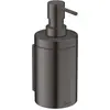 Image de Axor, Distributeur de savon + porte-savon, Distributeur de lotion Universal Circular brushed black chrome