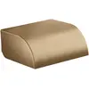 Image de hansgrohe, Dérouleur de papier toilette, Distributeur papier WC Axor Universal Circular avec couvercle bronze brossé
