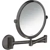 Image de hansgrohe, Miroir cosmétique, Miroir de rasage Axor Universal Circular brushed black chrome