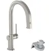 Image de hansgrohe, Robinetterie de cuisine, Système de filtration 210 Aqittura M91 Tuyau extensible, 1 jet, sBox acier optique