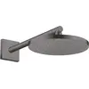 Image de hansgrohe, Système de douche, HG Bras de douche AXOR 390mm, DN 15, carré brushed black chrome