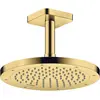 Image de hansgrohe, Système de douche, HG Raccord de plafond AXOR 100mm DN 15 softsquare pol. or optic