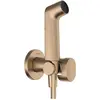 Image de hansgrohe, Robinet de bidet, Unterputz-Bidetarmatur mit Brausegarnitur, gebürstete Bronze