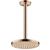 Image de Axor, Pommeau de douche, ShowerSolutions pomme de douche 220, 1 type de jet, économie deau, 35383 (1 Type de jet, 7.40 l/min)