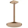 Image de Axor, Pommeau de douche, ShowerSolutions pomme de douche 220, 1 type de jet, économie deau+, 35388 (1 Type de jet, 5.20 l/min)