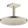 Image de Axor, Pommeau de douche, ShowerSolutions pomme de douche 245, 1 type de jet, économie deau, 35381 (1 Type de jet, 9 l/min)