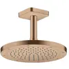 Image de Axor, Pommeau de douche, ShowerSolutions pomme de douche 245, 1 type de jet, économie deau, 35381 (1 Type de jet, 9 l/min)