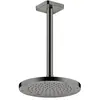 Image de Axor, Pommeau de douche, ShowerSolutions pomme de douche 245, 1 type de jet, économie deau, 35381 (1 Type de jet, 9 l/min)