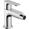 Image de hansgrohe, Robinet de bidet, HG Mitigeur monocommandé pour bidet Rebris S avec vidage à tirette en métal chromé