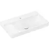 Image de hansgrohe, Lavabo, Xelu Q lavabo, 800x480, 2 trous pour robinet, avec tablette, suspendu, sans trop-plein, bl (480 mm, 800 mm)
