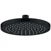 Image de hansgrohe, Pommeau de douche, HG douche de tête AXOR 220, 1 jet, EcoSmart noir mat (1 Type de jet, 5.20 l/min)