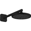 Image de Axor, Pommeau de douche, HG douche de tête 220, 1 jet noir mat (1 Type de jet, 10.10 l/min)