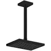 Image de hansgrohe, Pommeau de douche, HG douche de tête AXOR 245 / 185, 1 jet, EcoSmart noir mat (1 Type de jet, 7.40 l/min)