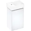 Image de hansgrohe, Lavabo, Xelovos E Lave-mains, 1 trou de robinetterie à droite ou à gauche, sans trop-plein, 360x (250 mm, 360 mm)