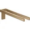 Image de hansgrohe, Porte-serviettes + crochets pour serviettes, AXOR Universal Rectangular porte-serviettes, métal, double, fixe, longueur 380mm, 42622