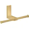 Image de hansgrohe, Dérouleur de papier toilette, AXOR Universal Rectangular support papier toilette, métal, double, 42657