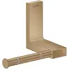 Image de hansgrohe, Dérouleur de papier toilette, AXOR Universal Rectangular support papier toilette, métal, simple, 42656