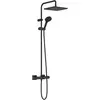 Image de hansgrohe, Système de douche, HG Showerpipe Vernis Shape 240 1 jet EcoSm m Thermostat mattschwarz