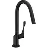Image de Axor, Robinetterie de cuisine, Mitigeur monocommandé de cuisine CITTERIO Select 250, avec douchette extractible noir mat