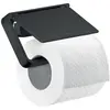 Image de Axor, Dérouleur de papier toilette, Porte-rouleau de papier Universal noir mat