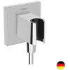 Image de Support pommeau de douche avec raccordement HANSGROHE Fixfit E chromé
