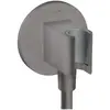 Image de hansgrohe, Système de douche, HG raccord de flexible Fixfit rd m v. de reflux brushed black chrome