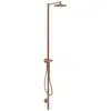 Image de hansgrohe, Système de douche, AXOR Starck kit colonne de douche, douche de tête 240 1jet, avec thermostat, montage appa