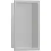Image de hansgrohe, Rangement pour douche, Niche murale XtraStoris Original avec cadre, gris béton 300x150x100mm (15 x 10 x 30 cm)