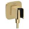 Image de Support de douchette HANSGROHE FixFit Q Aspect doré poli