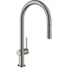Image de hansgrohe, Robinetterie de cuisine, Mitigeur d'évier 210 Talis M54 douchette extractible 2 jet sBox bru black chromé
