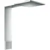 Image de hansgrohe, Pommeau de douche, AXOR ShowerComposition module de douche 250/250, 2jet, avec douchette dépaule, saillie 48 (3 Types de jets, 21.60 l/min)