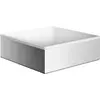 Image de hansgrohe, Lavabo, AXOR Suite lavabo à poser, rectangulaire, 285x285mm, avec cadre métal, sans trop-plein (285 mm, 285 mm)