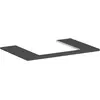 Image de hansgrohe, Console de lavabo, Xelu Q Console avec découpe au centre, 500x480, pour vasque à poser, polie, 54094