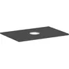 Image de hansgrohe, Console de lavabo, Xelu Q Console avec découpe ronde au centre, 780x550, pour vasque à poser, sans trou pou