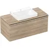 Image de hansgrohe, Console de lavabo, Xelu Q Console avec découpe au centre, 1180x550, pour vasque à poser 600x480mm, polie, 5