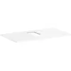 Image de hansgrohe, Console de lavabo, Xelu Q Console avec découpe au centre, 980x550, pour vasque à poser, avec trou pour robi