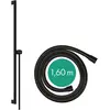 Image de hansgrohe, Barre de douche + curseur, Unica barre de douche S Puro 90 cm, support de pomme de douche Easy Slide, flexible de dou