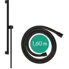 Image de hansgrohe, Barre de douche + curseur, Unica barre de douche S Puro 65 cm, support de pommeau de douche Easy Slide, flexible de d