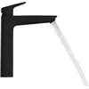 Image de hansgrohe, Robinetterie de salle de bains, HG Mitigeur monocommandé pour lavabo 190 LOGIS DN 15 m ZAG G 1 1/4pouce noir mat