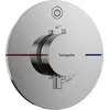 Image de hansgrohe, Robinetterie de salle de bains, HG Thermostat ShowerSelect Comfort S UP, set de finition 1 consommateur chromé