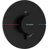 Image de hansgrohe, Robinetterie de salle de bains, ShowerSelect Comfort S thermostat, encastré, 1 consommateur, rosace ronde, 15559