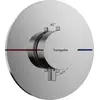 Image de hansgrohe, Robinetterie de salle de bains, ShowerSelect Comfort S thermostat, encastré, 1 consommateur, rosace ronde, 15559