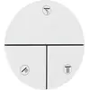 Image de hansgrohe, Robinetterie de salle de bains, ShowerSelect Comfort S robinet, encastré, 3 consommateurs, rosace ronde, 15558