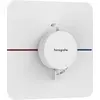 Image de hansgrohe, Robinetterie de salle de bains, ShowerSelect Comfort Q thermostat, encastré, 1 consommateur, rosace Soft Edge, 15588