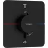 Image de hansgrohe, Robinetterie de salle de bains, ShowerSelect Comfort Q thermostat, encastré, 2 consommateurs, rosace Soft Edge, 15583