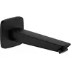 Image de hansgrohe, Robinetterie de salle de bains, HG Bec déverseur pour baignoire LOGIS DN 20, saillie 195mm noir mat