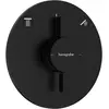Image de hansgrohe, Robinetterie de salle de bains, HG Mitigeur DuoTurn S encastré, 2 consommateurs noir mat