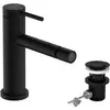 Image de hansgrohe, Robinet de bidet, Tecturis S Mitigeur monocommandé pour bidet, saillie 148 mm, 73201