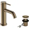 Image de hansgrohe, Robinetterie de salle de bains, Tecturis S Mitigeur monocommandé pour lavabo 80 CoolStart économiseur deau+, saillie 10