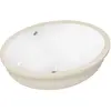 Image de hansgrohe, Lavabo, Xuniva D lavabo à encastrer, avec trop-plein, sans trou pour robinet, 500x400mm, blanc (400 mm, 500 mm)